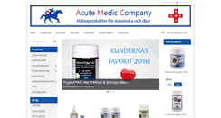 Desktop Screenshot of acutemedic.com